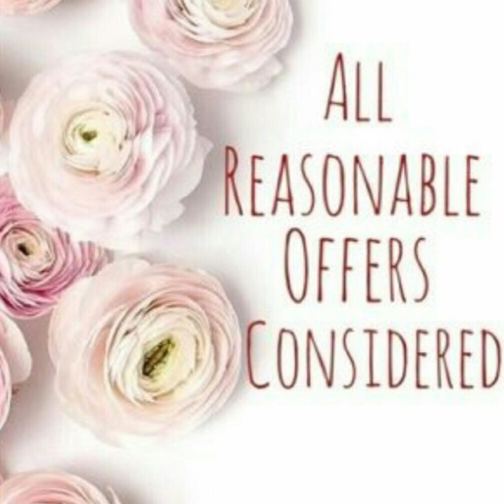 Reasonable Offers Considered!